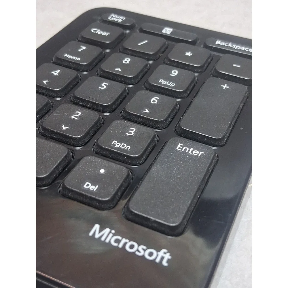 Microsoft Sculpt Ergonomic Wireless Desktop Keyboard, Keypad, Mouse w/USB Dongle